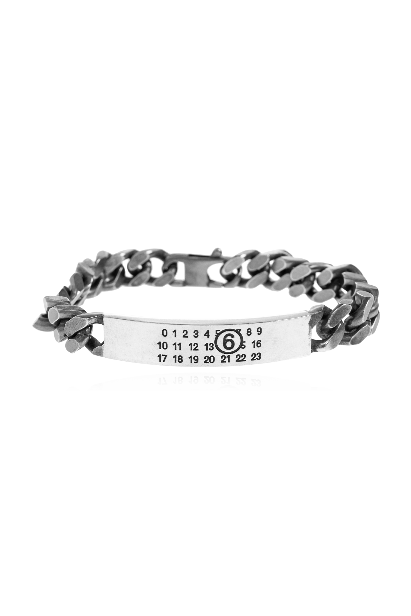 MM6 Maison Margiela Bracelet with engraved logo | Men's | Vitkac